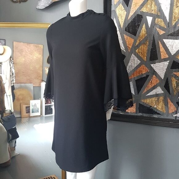 Zara Black Mini Dress - Picture 2 of 10